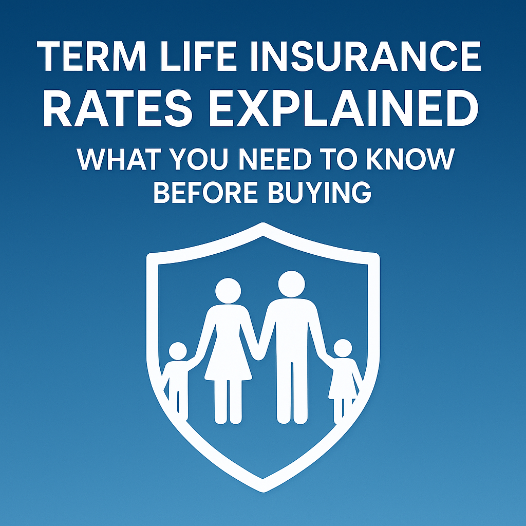Term Life Insurance Rates Explained: What You Need to Know Before Buying